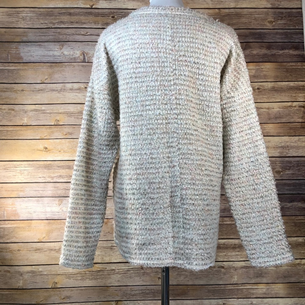 Kut from the Kloth Cream Boucle Knit Sweater - Picture 2 of 7